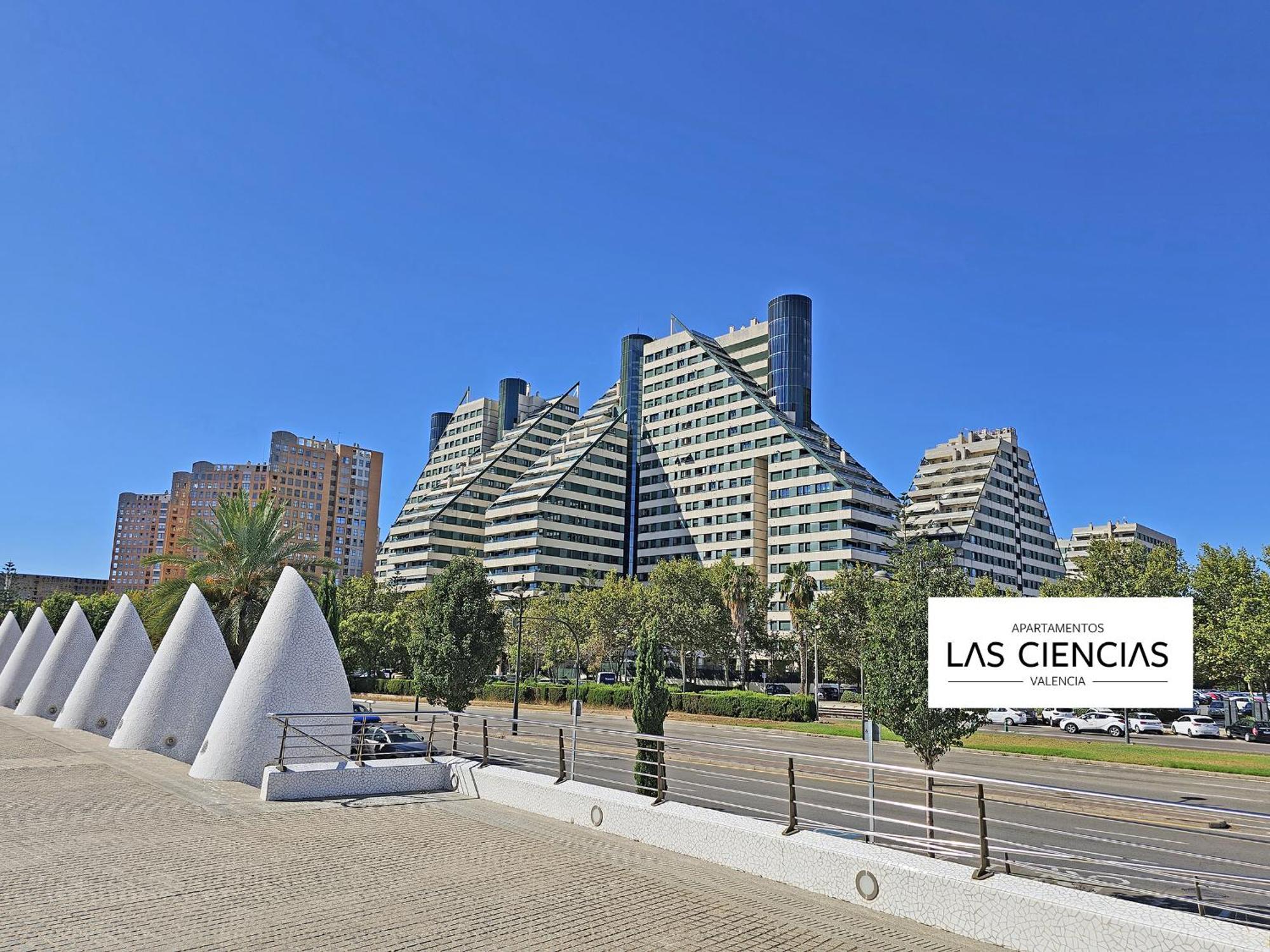 Apartamentos Las Ciencias N Valencia Bagian luar foto